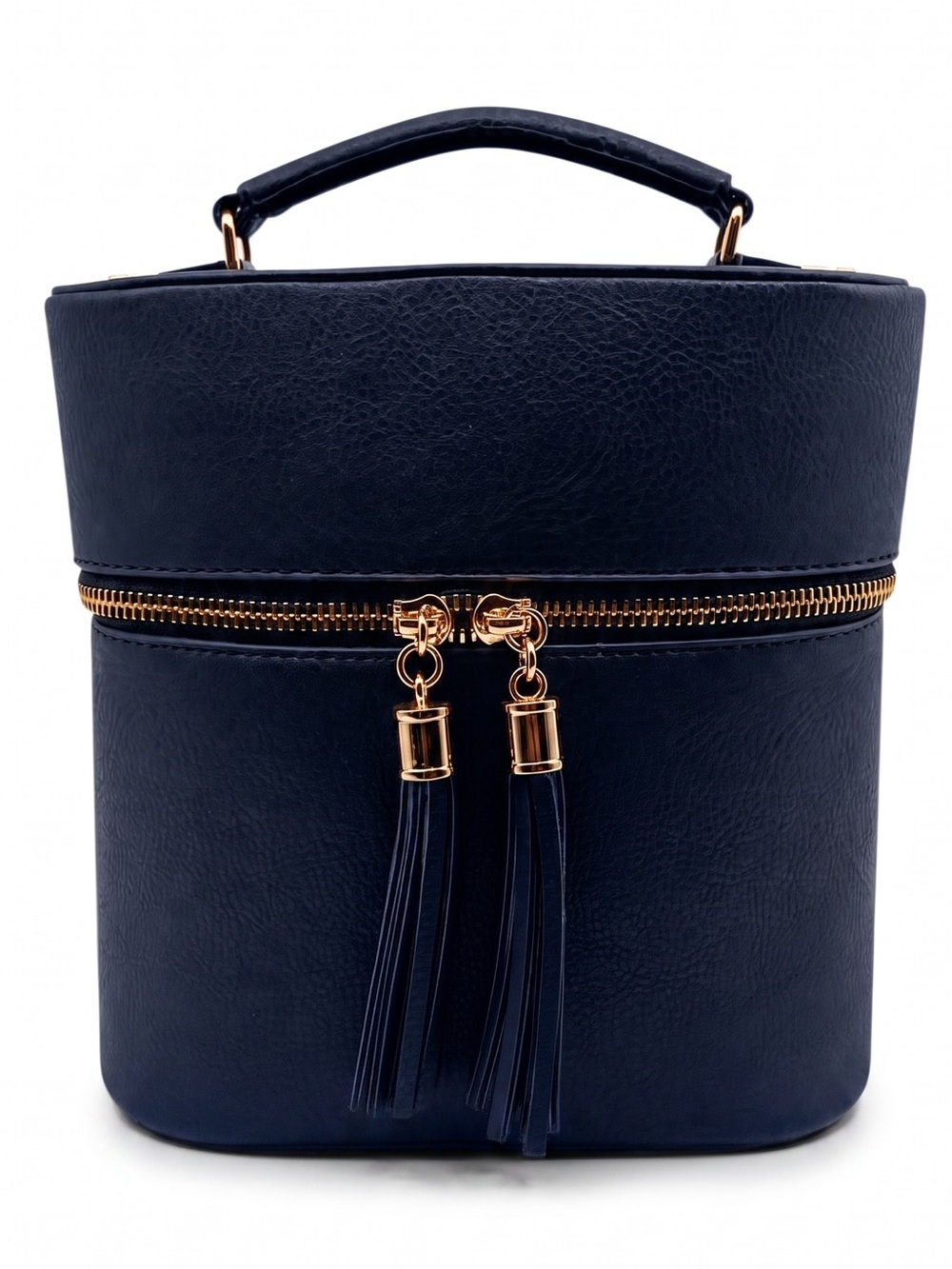 NWT Faux Leather Crossbody Handbag Purse with Tassels